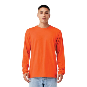 Men's Premium Quality 100% Cotton Men's Full <b>Sleeve</b> <b>T</b>-<b>Shirt</b> 100% Cotton Crew Plain Blank Design <b>Long</b> Sleeved in <b>Black</b> Color - Product Image 1