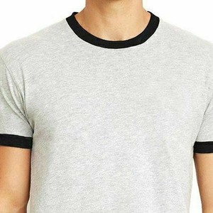 Produits les plus vendus au Pakistan T-shirt pour hommes avec conception d'impression de broderie Nouvelle mode T-shirts pour hommes de sonnerie légère - Product Image 4