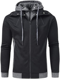 เสื้อฮู้ดน้ำหนักเบาสำหรับผู้ชายดีไซน์ใหม่ที่บางเฉียบออกแบบโลโก้ได้ตามต้องการ - Product Image 5