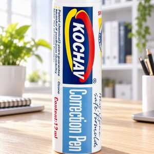 Corrector KOCHAV de 12 ml, Punta Metálica de Secado Rápido, Líquido Corrector - Product Image 1