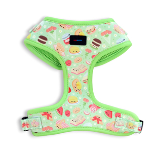 Custom Cute Adjustable <strong>Harness</strong> for <strong>Dogs</strong> Comfortable and Durable Light Green Kawaii Picnic <strong>Harness</strong> for <strong>Extra</strong> <strong>Small</strong> to Large <strong>Dogs</strong> - Product Image 1