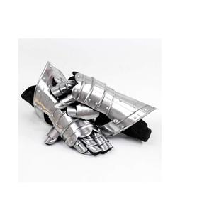 Gants de chevalier médiéval en acier - Gants de jeu de rôle en acier doublés de cuir de qualité supérieure - Product Image 1