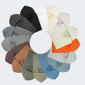 Surdimensionné unisexe 330 gsm coton sweat à capuche vierge personnalisable poids lourd pull à capuche uni - Product Image 6