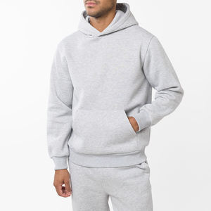 Chándales deportivos para hombre con logotipo personalizado en blanco al por mayor, ropa de entrenamiento para trotar, conjunto de dos piezas, chándal liso, chándal para hombre - Product Image 1