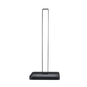 Portarotolo da cucina nero opaco - Product Image 1