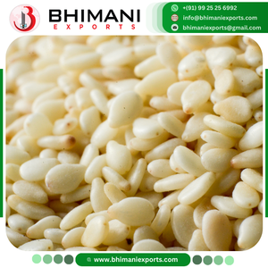 Semillas de Sésamo Peladas Puras 100% Naturales Sin GMO Blancas Naturales 1000kg APEDA Frescas de la India IN;7903232 Consumo Humano 25/30/50kg - Product Image 4