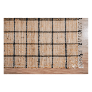 Tapis en jute fait main tapis en Fiber naturelle écologique pour salon chambre à coucher salle à manger décor à la maison approvisionnement en gros en vrac - Product Image 4