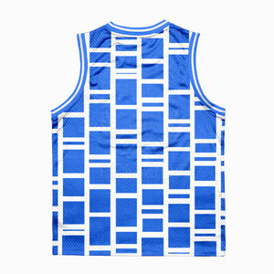 Maillot de basketball sans manches respirant pour l'été, impression par sublimation personnalisée, vente en gros OEM, haute qualité, 100% polyester, logo personnalisé - Product Image 2