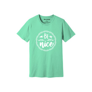 Thèmes de gentillesse imprimer 100% t-shirt en tissu de coton 160-180 à lourd GSM 12 couleurs disponibles Personnalisé votre propre conception et placement - Product Image 3