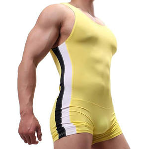 Camiseta de lucha libre personalizable de alta calidad de Spandex/poliéster sublimado para hombres-Nuevo estilo y cómodo - Product Image 1