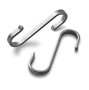 Support de crochet en acier pour cuisine salle de bain 4 pièces support pouce crochets fil organisateur crochets muraux cintre avec vente - Product Image 6