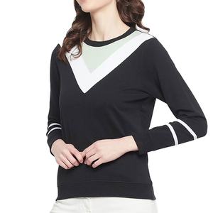 Women's Fall Winter Casual Sweatshirts with Front Logo Drop Shoulder Hoodies New Design for Woman - Product Image 1