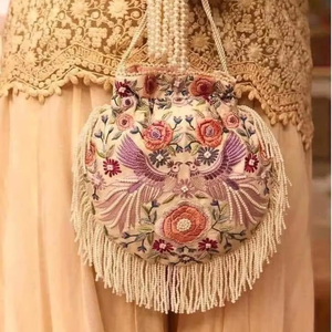 Style bohème broderie perle soirée pochettes fantaisie Design personnalisable en gros - Product Image 1