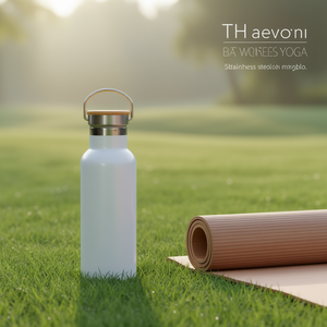 แก้วเก็บความร้อนสแตนเลสสตีลแบบส่วนตัวสำหรับโยคะนิสต้า - Product Image 3