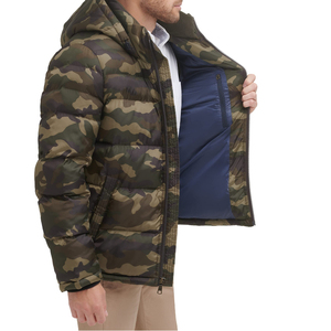 Chaqueta de Invierno para Hombre, Acolchada, Cómoda, de Lona, con Cuello Alto, Diseño Moderno y Colorido, Gran Venta - Product Image 5