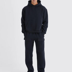 Chándal de alta calidad para hombre, ropa informal, chándales para hombre, chándales para hombre, 2 piezas, Jersey completo, gimnasio, Jogging, tela polar - Product Image 1