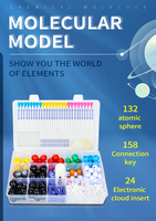 Kit de modèle moléculaire de chimie organique bon prix équipement éducatif avec atomes pour enseignants et étudiants