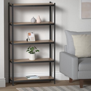 Estantería de acero ajustable y estante de exhibición, función de protección contra la corrosión, estante de almacenamiento de cocina sin pernos - Product Image 1