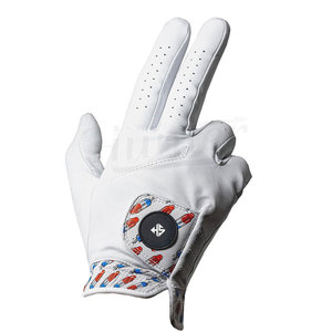 Guantes de golf profesional suave para zurdos ejercicio tren Cabretta cuero logotipo personalizado hombres Crebratta cuero Golg guante - Product Image 3