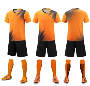 Camiseta de fútbol de secado rápido de alta calidad para hombre, conjunto de ropa deportiva con logotipo personalizado al por mayor, servicio OEM disponible - Product Image 2