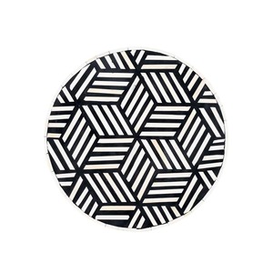 Table basse à incrustation d'os unique à faible coût avec un savoir-faire de haute qualité pour les intérieurs de déclaration Décor de salons - Product Image 4