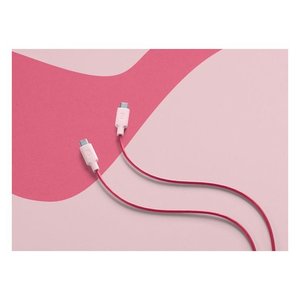 สาย USB C STYLECOLOR สีชมพู 1 ม. USBDATAC2CSMARTP - Product Image 3