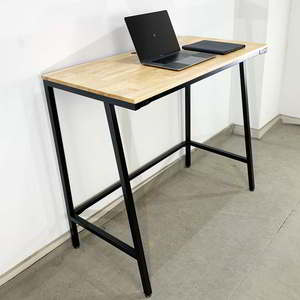 โต๊ะทำงานและห้องนอนปรับระดับได้ตามหลักสรีรศาสตร์ ขนาด 120x60x105 ซม. ดีไซน์อุตสาหกรรม ขาเหล็กทรงสี่เหลี่ยมคางหมู รุ่น STD68030 - Product Image 4