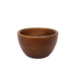 Acacia Wooden Round Shape Food Serving <b>Bowl</b> Natural Finished for Kitchen Dining Table Food and <b>Snacks</b> Serving <b>Bowls</b> - Product Image 1