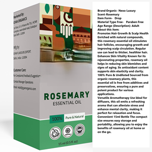 Aceite esencial para el cuidado del cabello de Romero orgánico 1000ml Olor dulce fresco OEM ODM Fabricado con ingredientes de rosa - Product Image 2