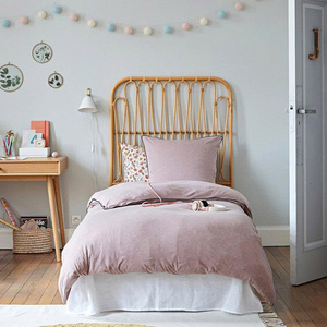 Tête de lit en rotin courbé, cadre en rotin naturel fait à la main, style bohème décoratif, mobilier de chambre à coucher, tête de lit pour lit, OEM ODM - Product Image 4