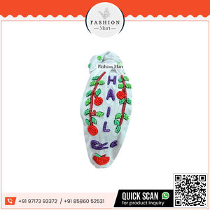 Diadema con cuentas de granizo y manzana superior Declaración de moda festiva para cualquier ocasión - Product Image 2