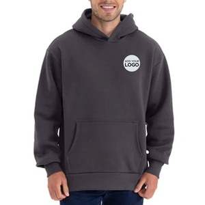 Sudaderas deportivas unisex de lona, sudaderas con capucha de mezcla de forro polar unisex. - Product Image 1