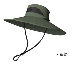 Chapeau de pêcheur d'été Chapeau de soleil pour femmes Chapeau de soleil pour hommes Extérieur Pliable Rangement Imperméable Séchage rapide Visière - Product Image 2