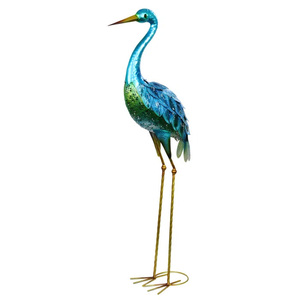 Great Egret Bird Shaped Best Quality Garden Statue for Parks Houses Ans Villas With Customized Color and Sizes - Product Image 1