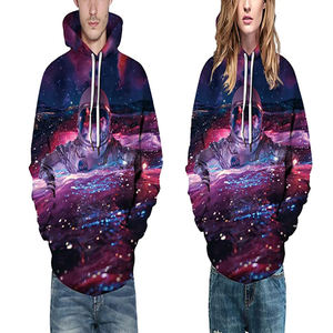 Sudaderas con capucha y sudaderas con estampado personalizado de patrón sólido de lana para hombres Diseños de animales de dibujos animados en 3D Estilo informal para el invierno - Product Image 3