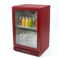 Mini-réfrigérateur portable de comptoir avec porte vitrée pour boissons, petit armoire de stockage électrique pour boissons, idéal pour les magasins de proximité