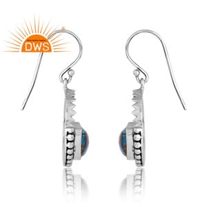 Vantage Design 925 Plata natural Mojave cobre púrpura qyster turquesa piedra preciosa pendiente para mujer fabricante de joyería personalizada - Product Image 4