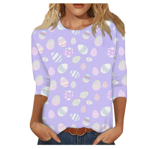 Transpirable nueva moda adulto tamaño mujer camiseta para la venta verano Casual manga corta cuello redondo gráfico Mujer Camisetas Camiseta - Product Image 4