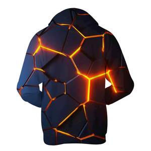 Nueva Sudadera con capucha gruesa para Hombres estilo americano hombro suelto Color sólido pareja Sudadera con capucha Otoño Invierno transpirable - Product Image 6