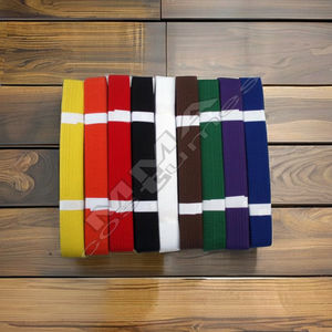 Cinturones de Karate Premium personalizables en diferentes colores para usar en artes marciales - Product Image 1