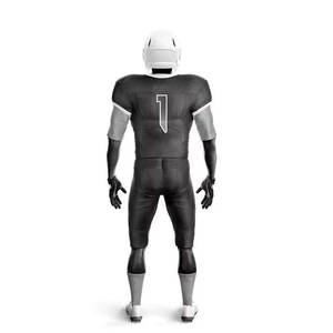 Ropa de práctica Uniforme de fútbol americano de diseño personalizado Uniforme de fútbol americano más vendido - Product Image 3