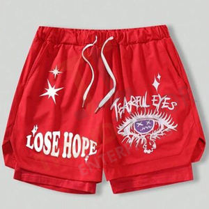 <b>Men</b> double Pattern Streatwear <b>shorts</b> with multiple designs in premium fabric - Product Image 4