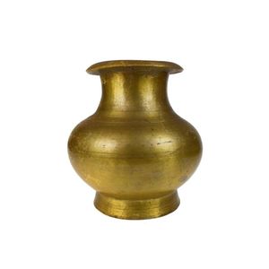 หม้อน้ำทองเหลืองขัดเงาสีทองแบบนูนออกแบบได้ตามต้องการ - Product Image 5