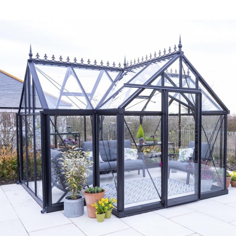 Big Victorian Greenhouse Winter Glass House