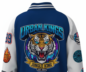 เสื้อแจ็คเก็ตบอมเบอร์ทรงสลิมฟิตสำหรับผู้ชาย ผ้าโพลีเอสเตอร์ 100% ระบายอากาศได้ดี เหมาะสำหรับฤดูหนาว ดีไซน์ทันสมัย คอตั้ง มีโลโก้ด้านหน้า มีฮู้ด สวมใส่สบาย - Product Image 4