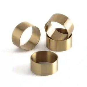 Colección de servilleteros de metal de latón antiguo con estilo de lujo para bodas, fiestas, decoración de comedor de hotel con belleza - Product Image 4
