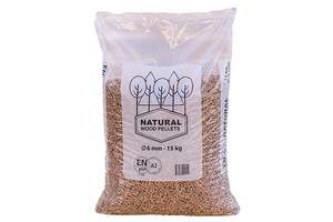 Granulés de bois de pin et de chêne, combustible biomasse, certifié A1, 25/50 kg, prix à la tonne au Royaume-Uni, vente en gros - Product Image 2