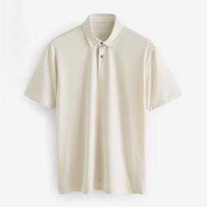 Polo à manches courtes imprimé du logo personnalisé OEM Chemise de golf décontractée pour hommes respirante à séchage rapide - Product Image 3