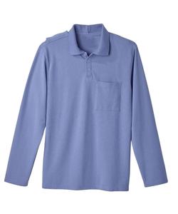 Vêtements handicapés à dos ouvert pour hommes Chemises de chimio pour accès portuaire Chemise de chirurgie post-épaule Chemises à manches longues pour hommes - Product Image 1
