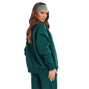 Survêtements de sport personnalisés pour femmes Survêtement Hiver Coton OEM Formation personnalisée Logo Style Ensembles Sportswear Femmes Survêtements - Product Image 3